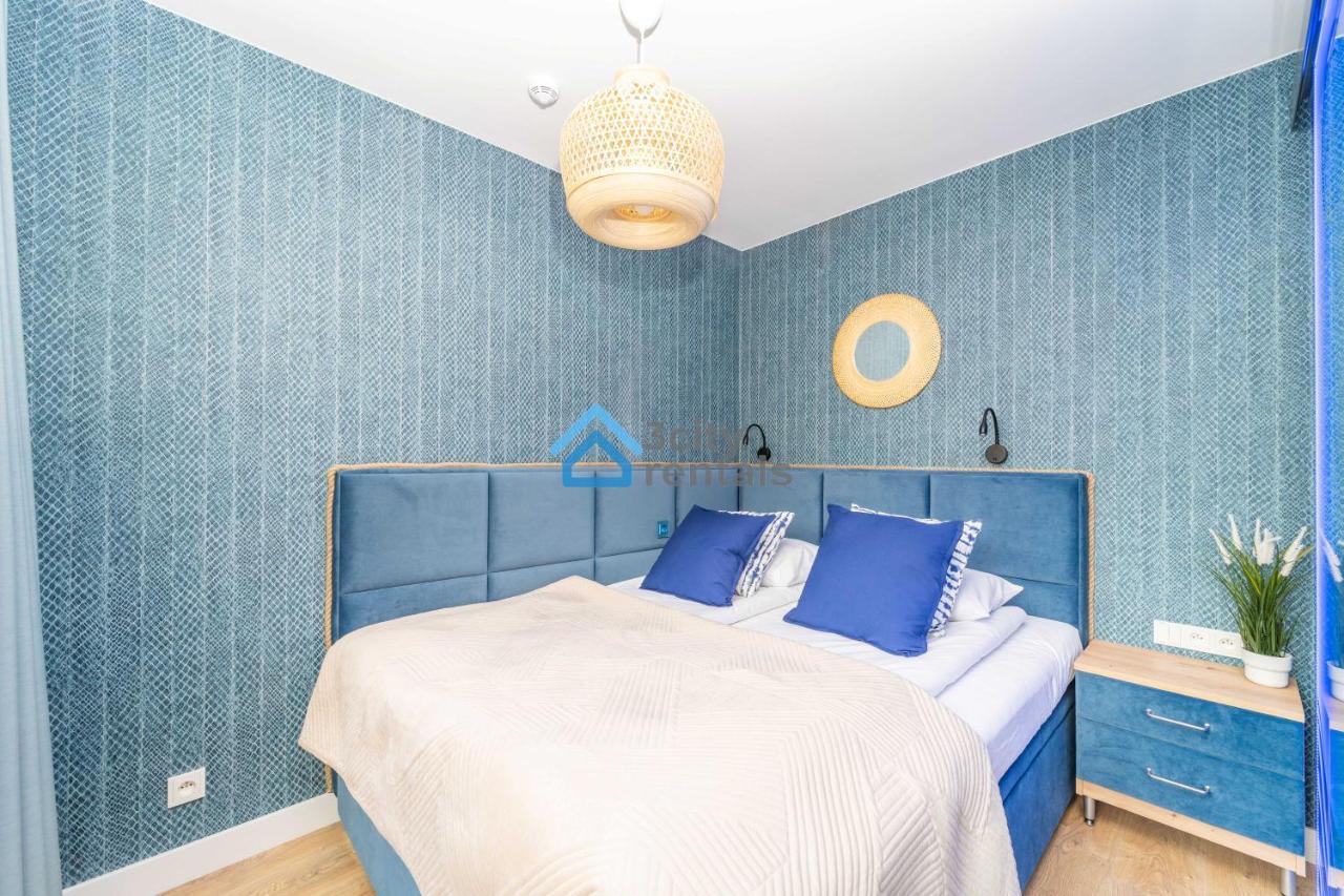 Bright And Blue 3City Apartment With Balcony In Gdynia By Noclegi Renters Екстер'єр фото